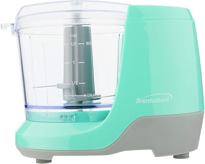 Brentwood Appliances 1.5 Cup Mini Food Chopper (Blue)