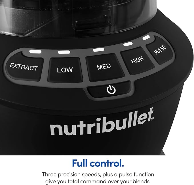 nutribullet Full-Size Blender Combo 1200W –Matte Black