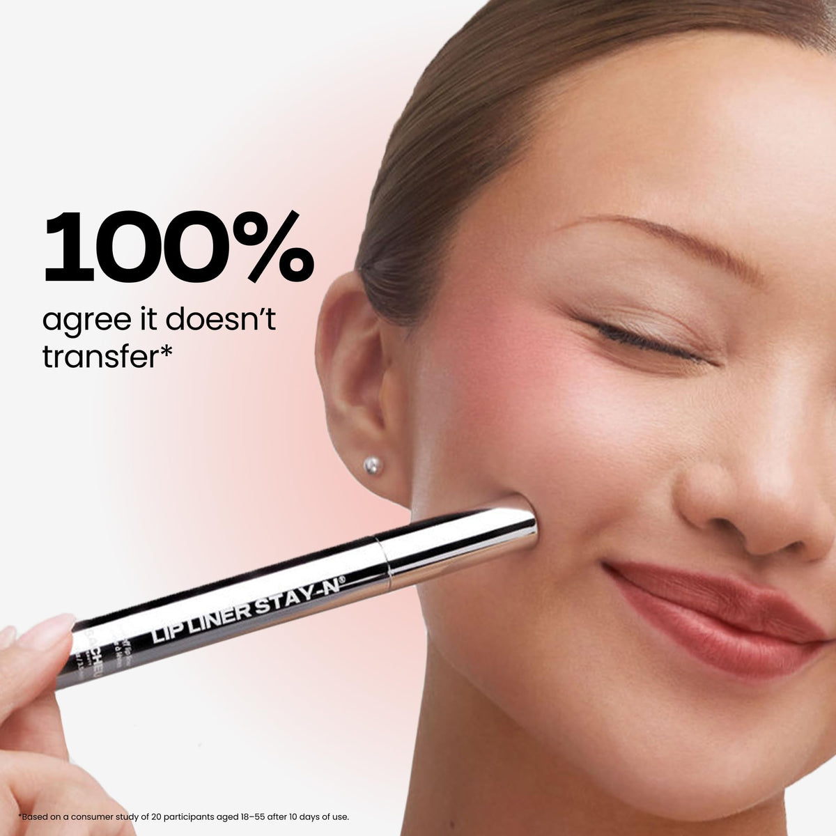 Sacheu Lip Liner STAY-N Peel Off Lip Stain, Longwear, MUAH-VE