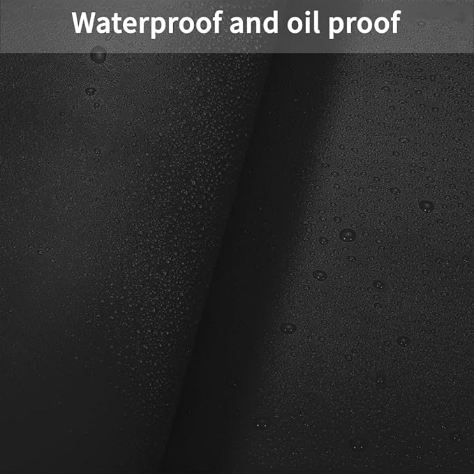 Cover for Dresser - 20x32 Inch Waterproof Easy to Clean Can Conceal Flaws Protector The Table Top from Scratches Used for Coffee Table Dresser(Black+Black 20x32)