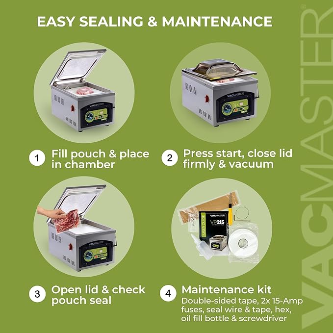 VacMaster VP215 Chamber Vacuum Sealer