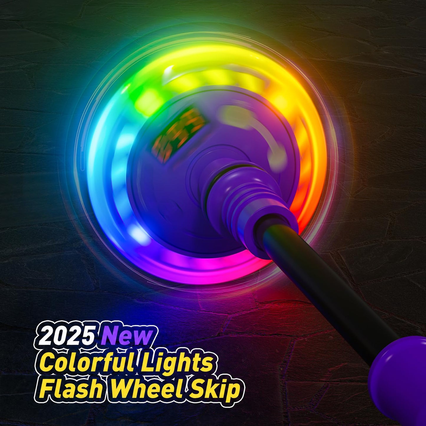 Flooyes Skip Ball for Kids, Ankle Skip Ball Toy with Counter, Timer