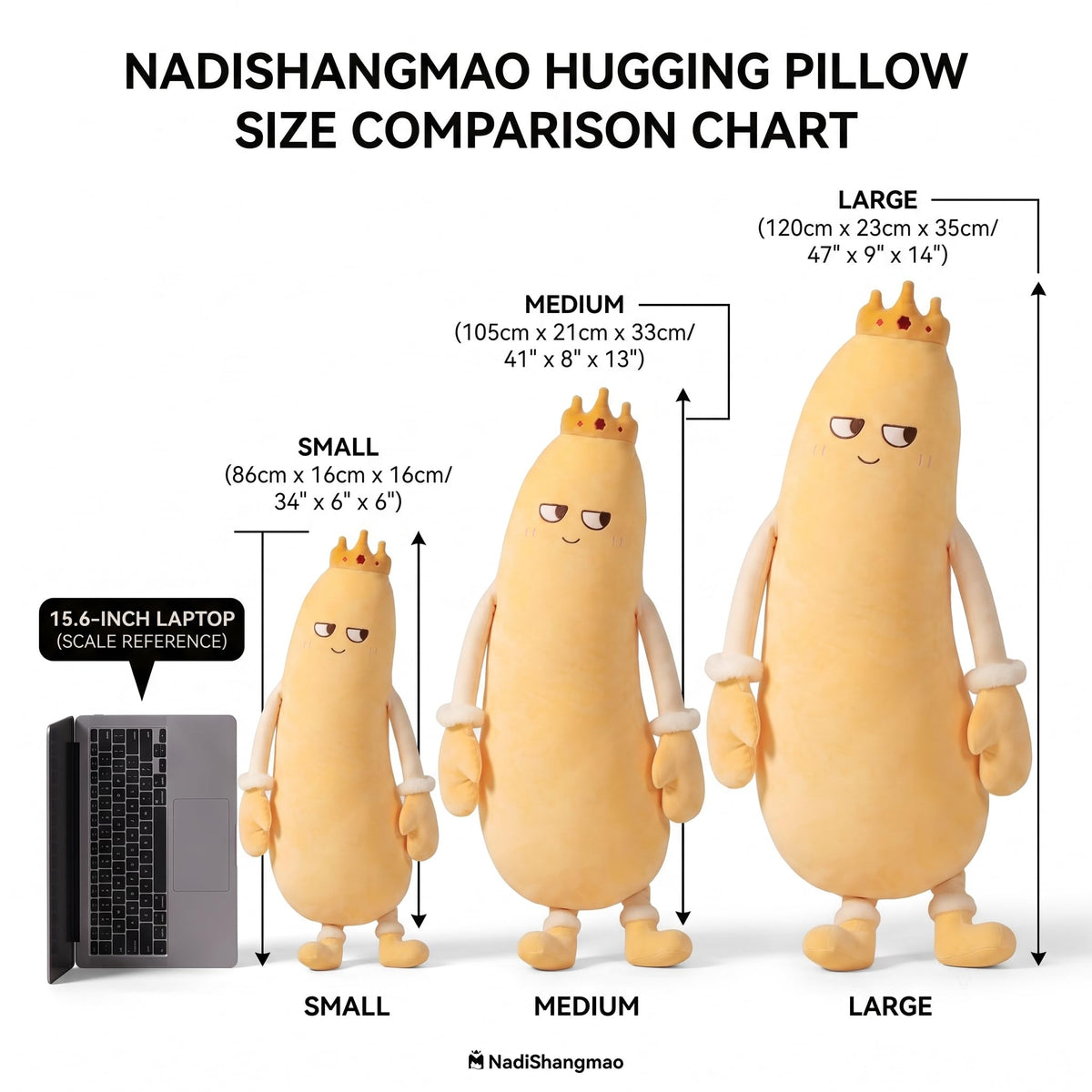 NadiShangmao Hugging Pillow (Mango, Large, Patting)