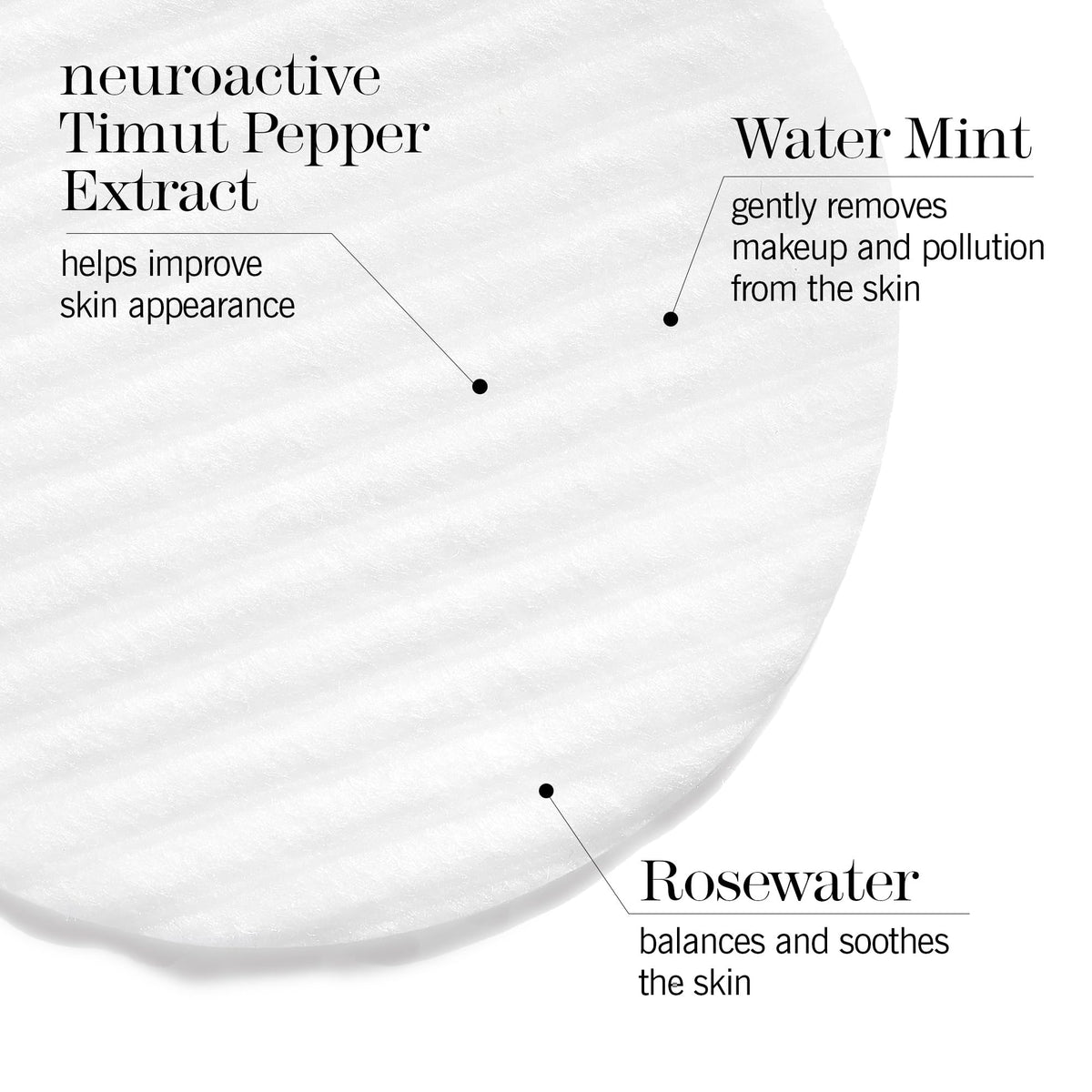 This Works In Transit No Traces - Rosewater & Mint Cleansing Pads, 80 Count