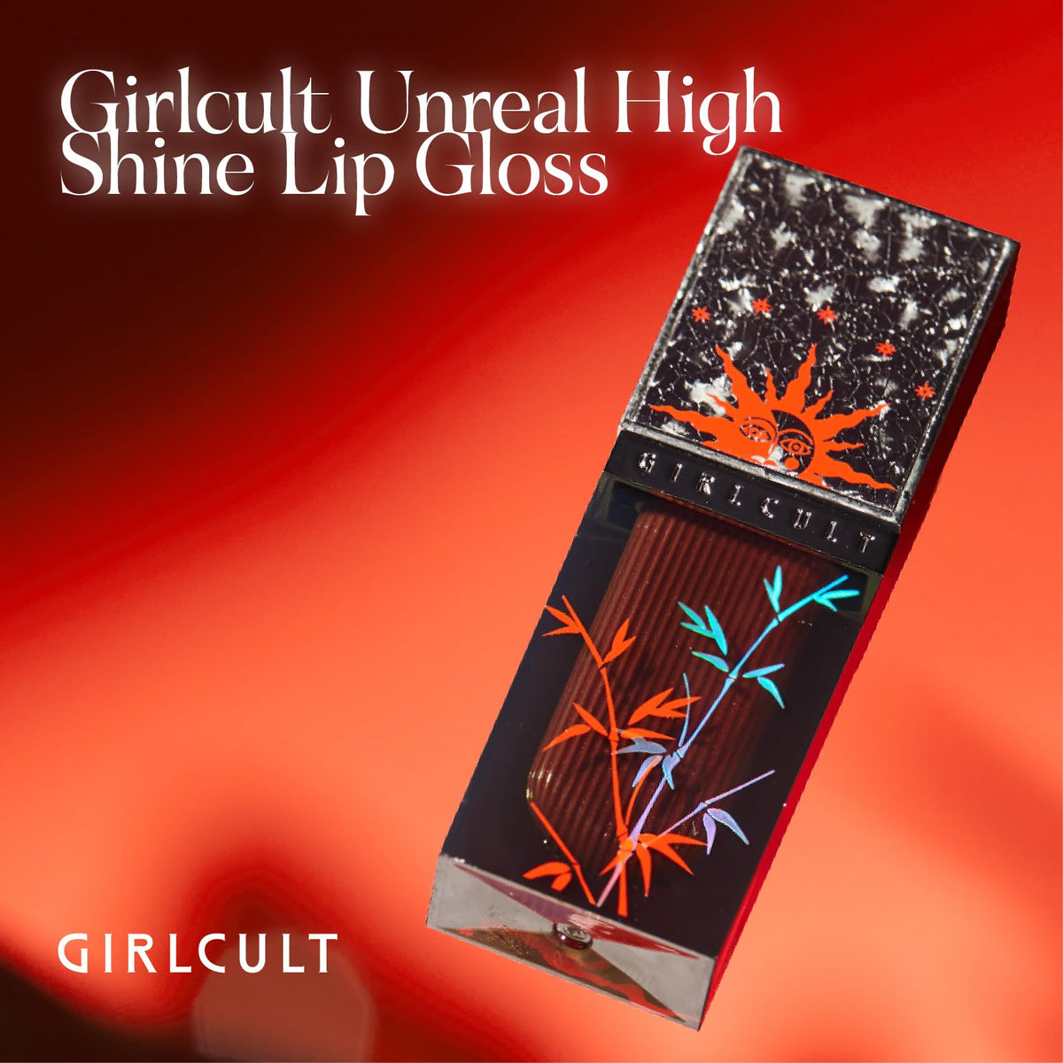 GIRLCULT Glass Shine Lip Gloss, Buildable Color, Shimmer Finish (J79)