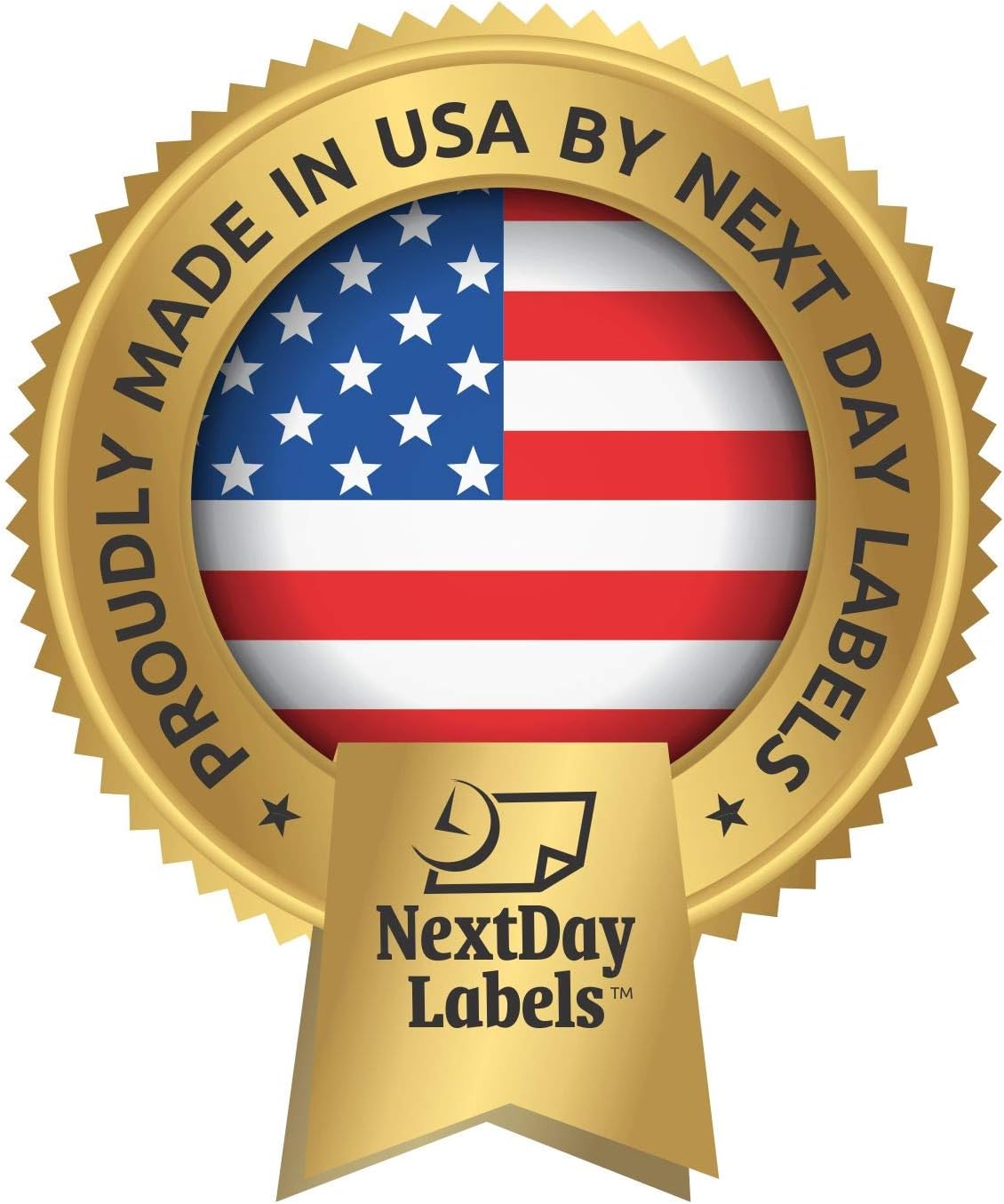 NextDayLabels 500 Rectangle Stickers (3" x 5") - Color Coding Labels Roll - Moving Labels for Boxes, Colored Inventory Stickers for Packing, Organizing, and Storage (Tan)