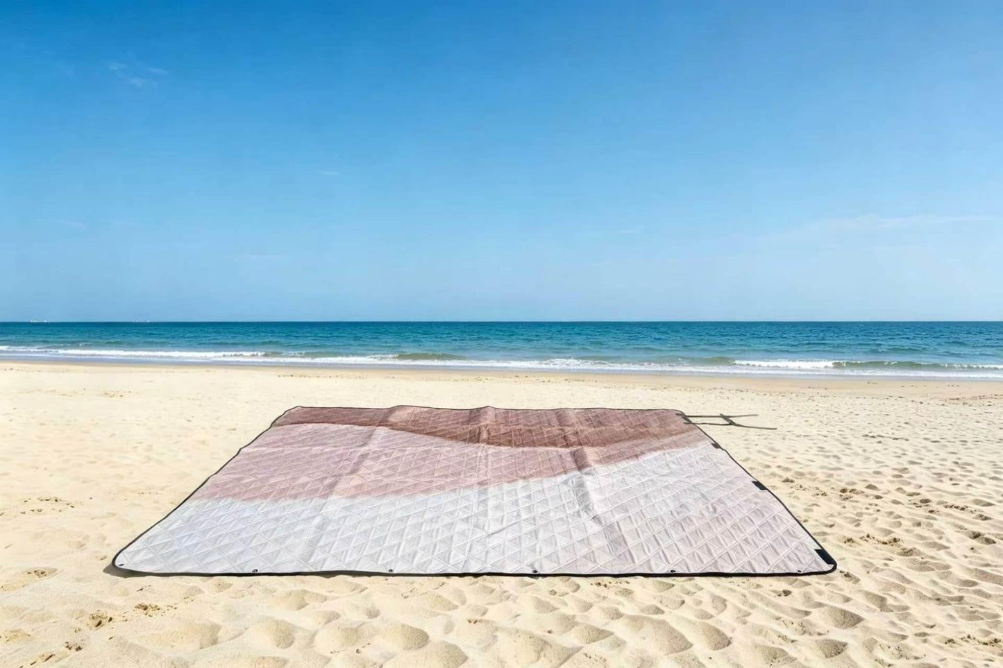 Privacy Beach Umbrella, Cloth Changing System, with 3 Beach Mats