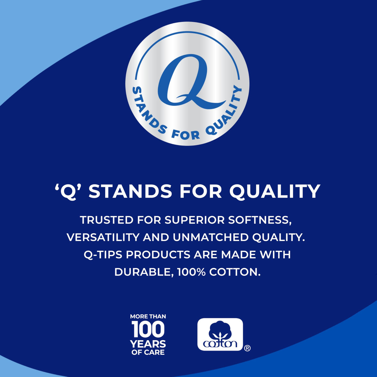 Q-Tips Gentle Exfoliating Cotton Rounds for Face, 100% Cotton, Dual Textured Lint Free Makeup Remover Pads, Cleansing Face Pads for Toner, Nail Polish Remover, Skin Care - 80 Count Per Pack, 6 Pack