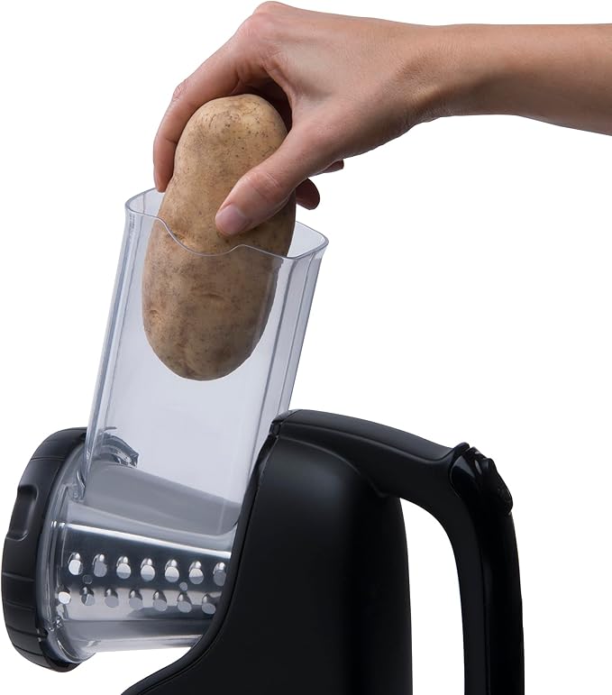Presto 02970 Professional SaladShooter Electric Slicer/Shredder, Black,1 count