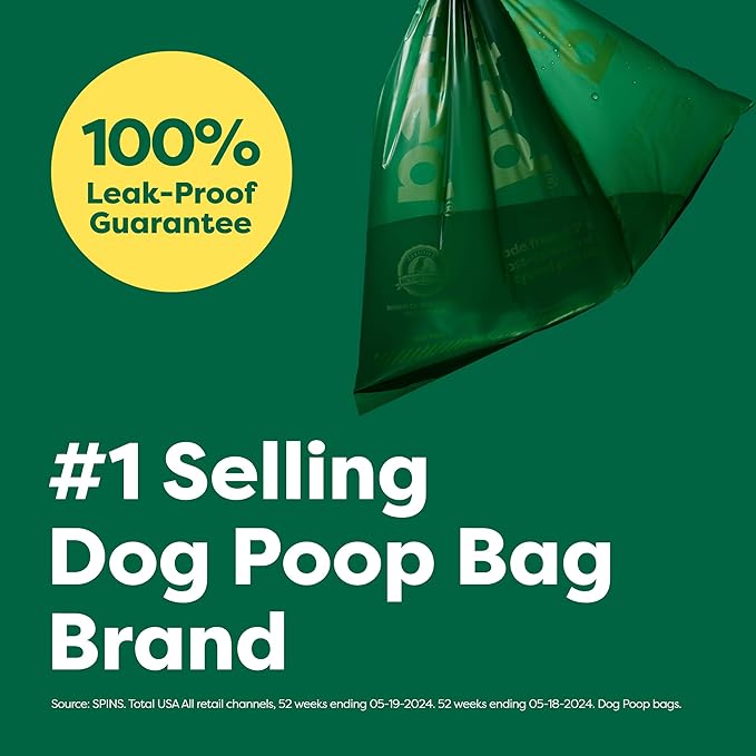 Earth Rated Dog Poop Bags Value Pack, Leak-Proof and Extra-Thick Pet Waste Bag for Big and Small Dogs, Refill Rolls, Lavender Scented, 600 Count
