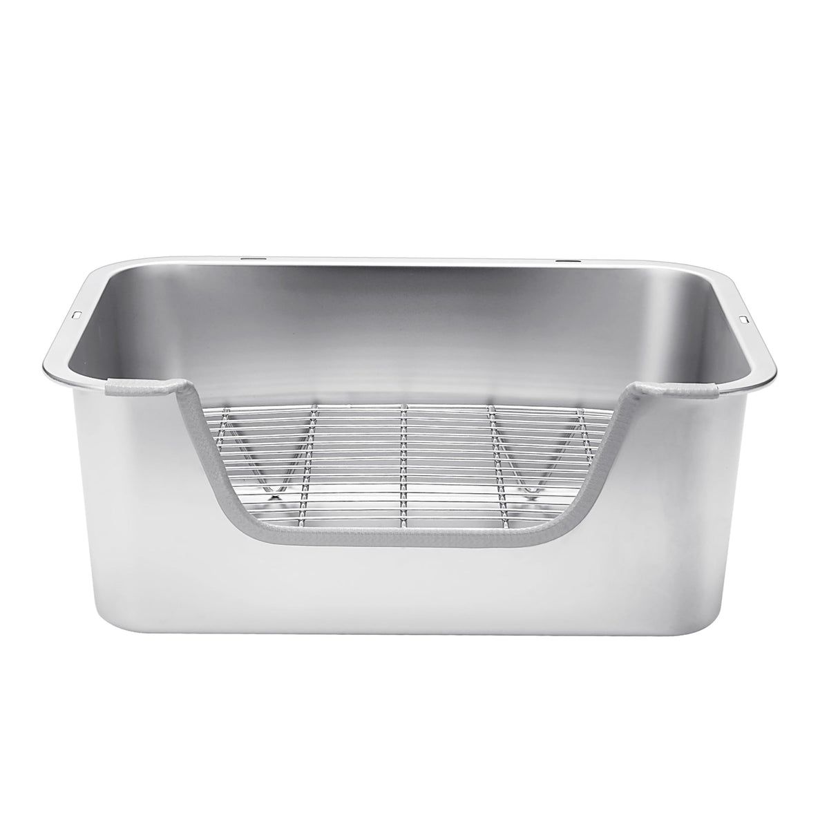 Sorstrem Stainless Steel Rabbit Sifting Litter Box (M)