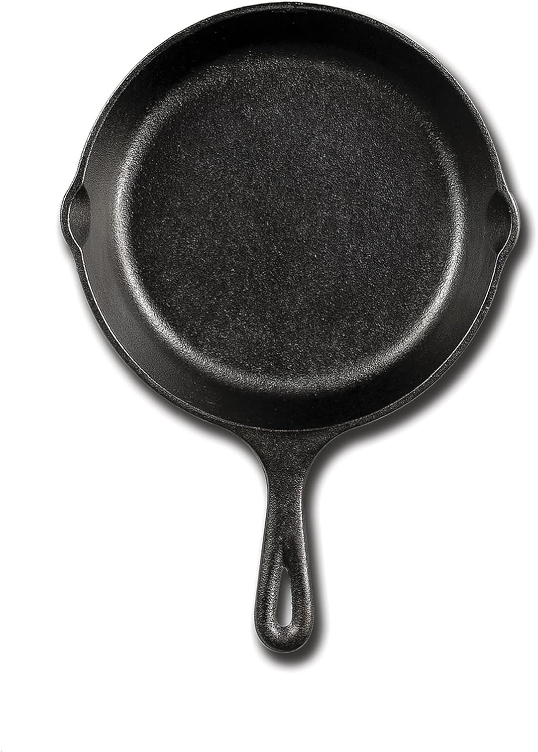 Lodge 6-1/2 Inch Cast Iron Pre-Seasoned Skillet – Signature Teardrop Handle - Use in the Oven, on the Stove, on the Grill, or Over a Campfire, Black