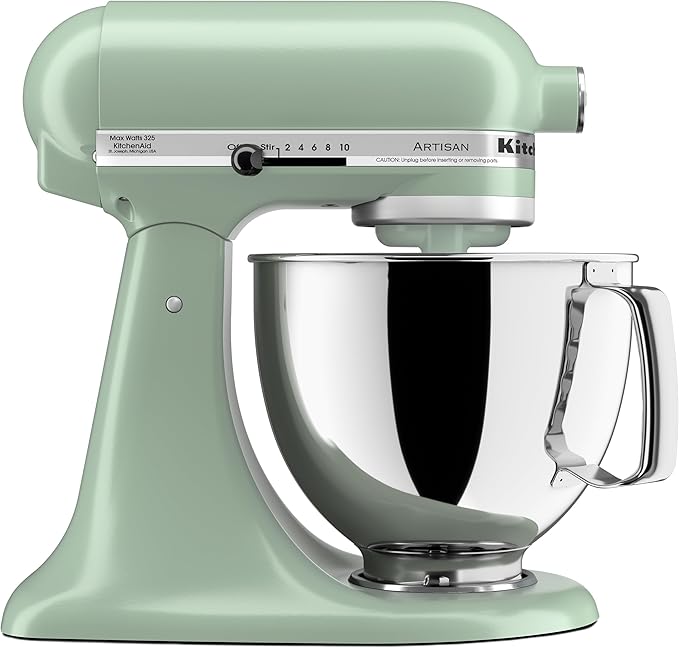 KitchenAid Artisan Series 5 Quart Tilt-Head Stand Mixer, KSM150PS, Cardamom