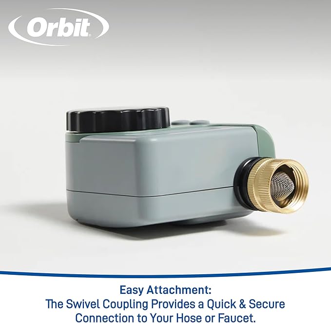 Orbit 62056 One Outlet Single-Dial Hose Faucet Timer (Pack of 3)
