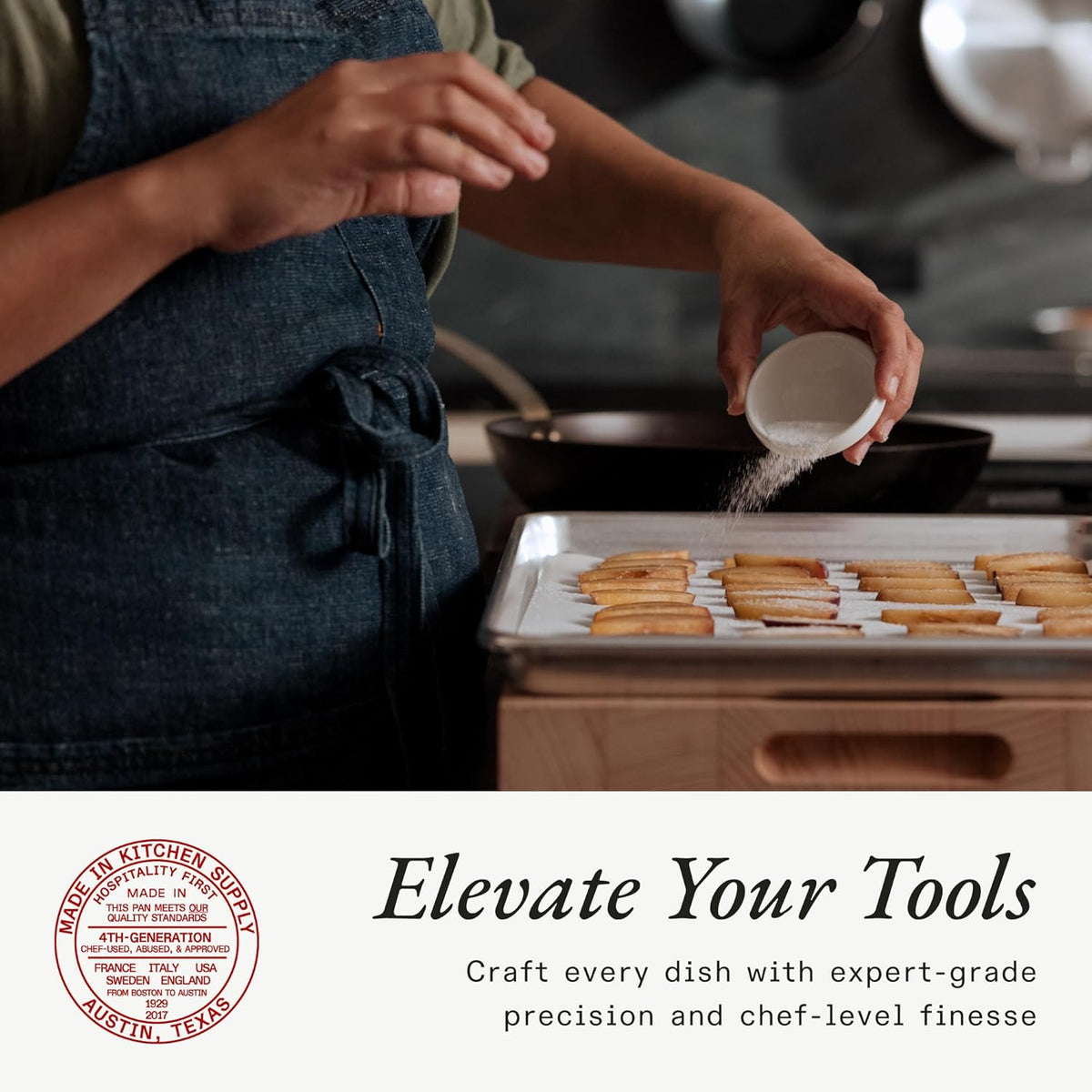 Made In Cookware - Quarter Sheet Pan - Commercial Grade Aluminum - Professional Bakeware