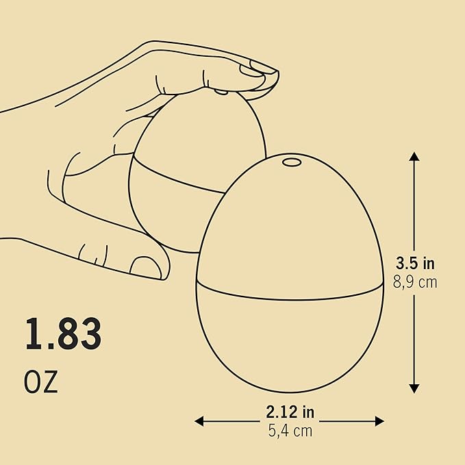 XOXO BeepEgg – Egg Timer for Boiling Eggs – Musical Egg Cooker for Soft, Medium, Hard Boiled Eggs – Food Safe – Singing Floating Egg Timer – Egg Cooker for 3 Levels of Doneness - Brainstream
