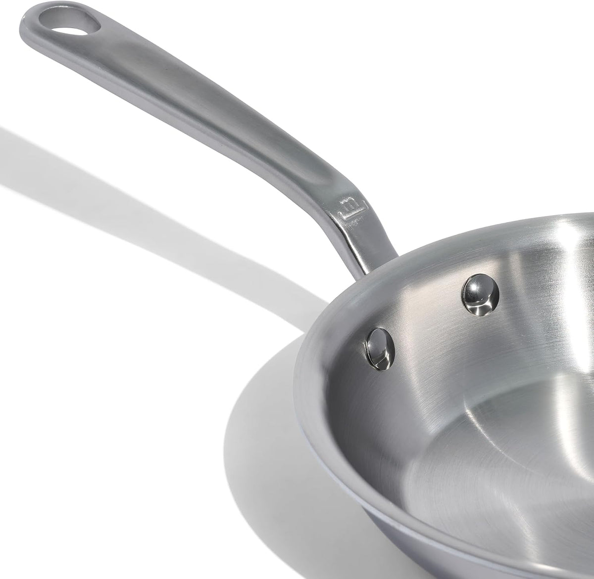 Made In Cookware - 8-Inch Stainless Steel Frying Pan - 5 Ply Stainless Clad - Professional Cookware - Crafted in Italy - Induction Compatible