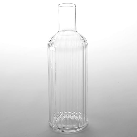 American Metalcraft WB33 Water Bottle, Plastic, 33 oz. Capacity, 3-1/2" Diameter, 11-1/4" Height, Clear