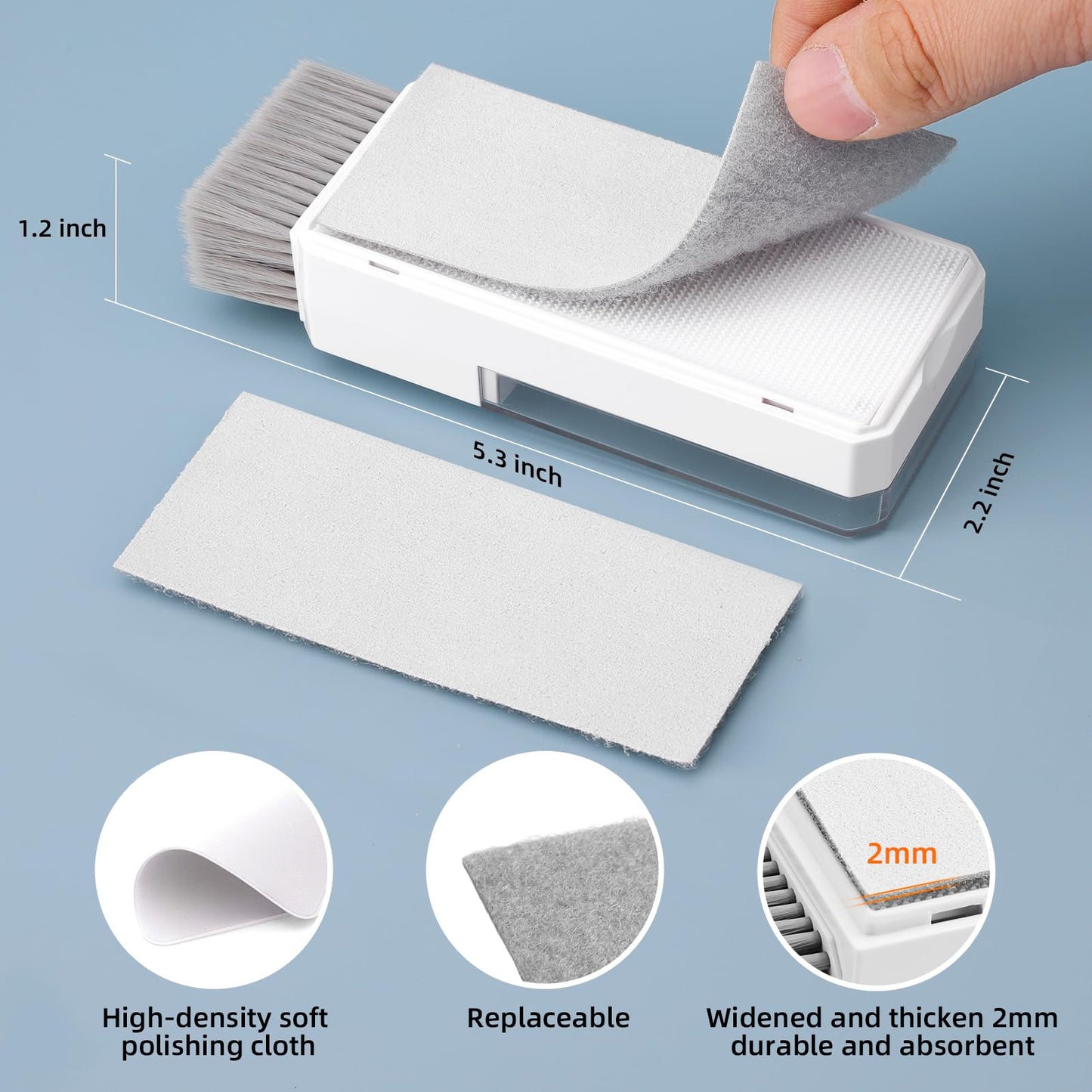 Ordilend Keyboard Cleaner & Laptop Cleaning Kit, All-in-1 for Computer PC