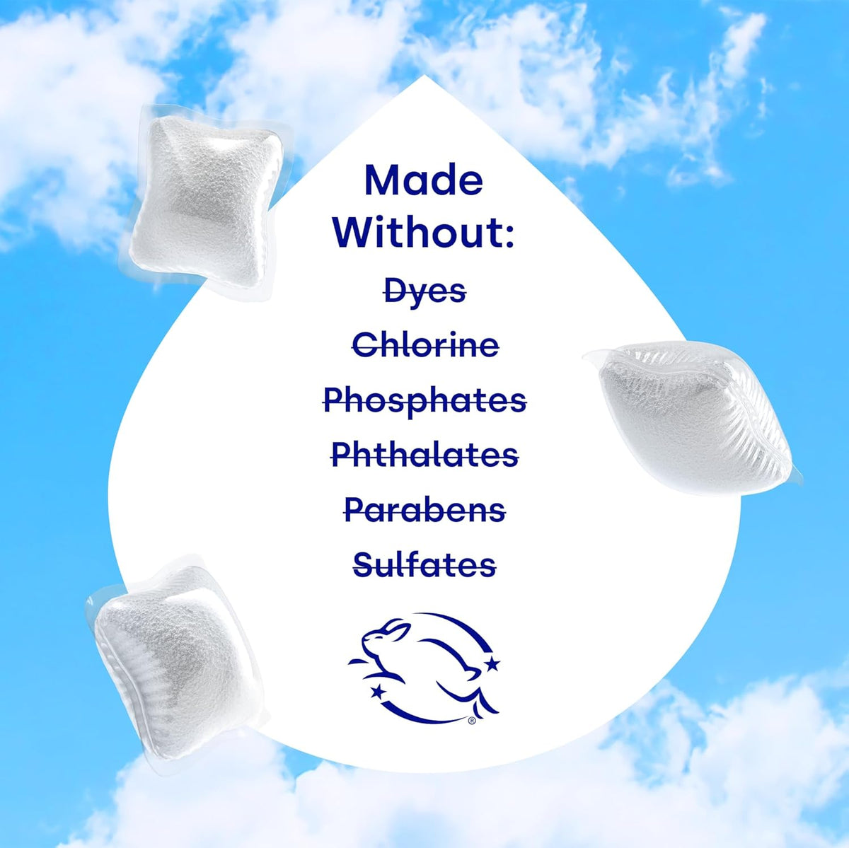 Dropps UltraWash Dishwasher Pods, Unscented (64 Count) - Biobased Power Deep Clean Dishwasher Detergent Tablets for Sparkling Shiny Dishes - No Rinse Aid or Pre-Wash Needed - Dishwashing Pods