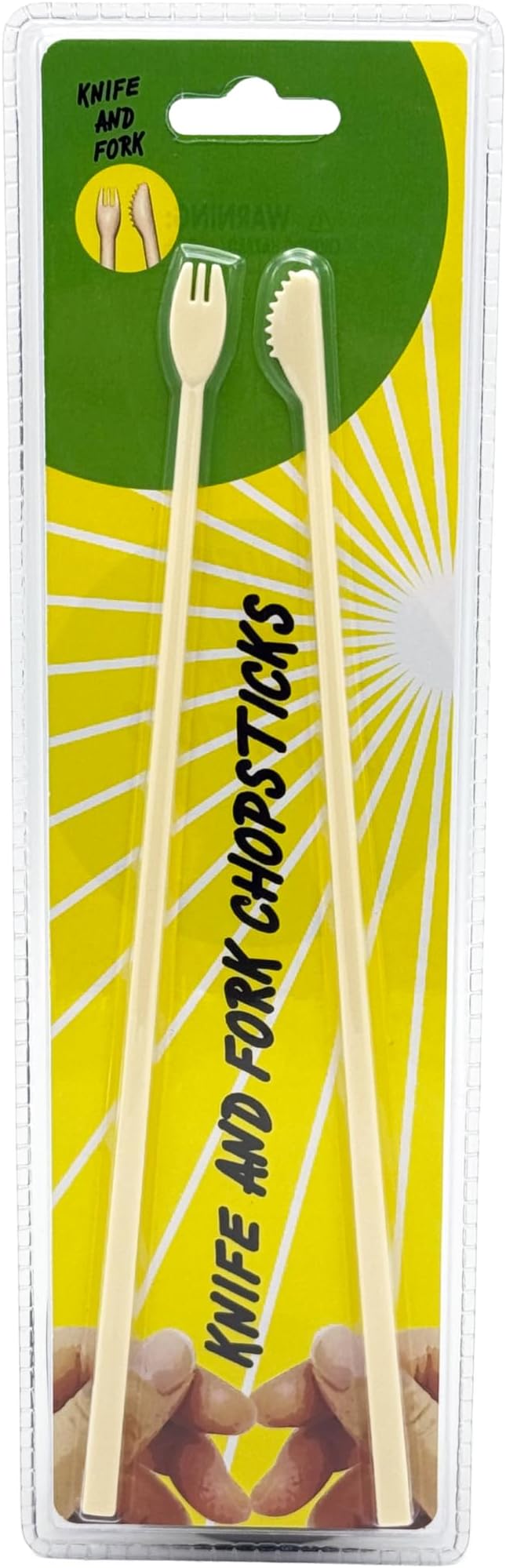 Island Dogs Funny Knife and Fork Novelty Chopsticks - The Ultimate Gag Gift for Men and Women, Hilarious Kitchen Gadget, Perfect Gag Gift, Fun Kitchen Gadgets, Great Kid Chopsticks