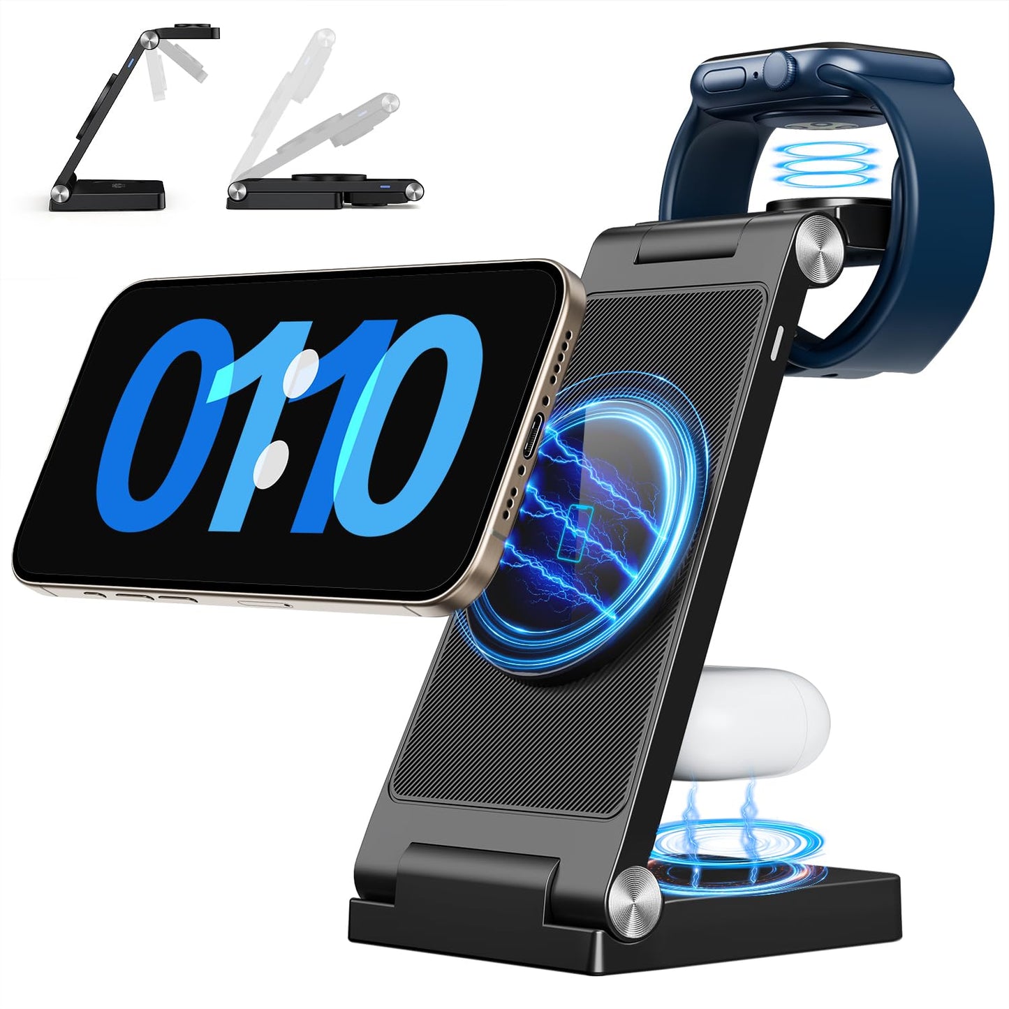 RYND 2026 Traveling Wireless Mag-Safe Fast Charging Station