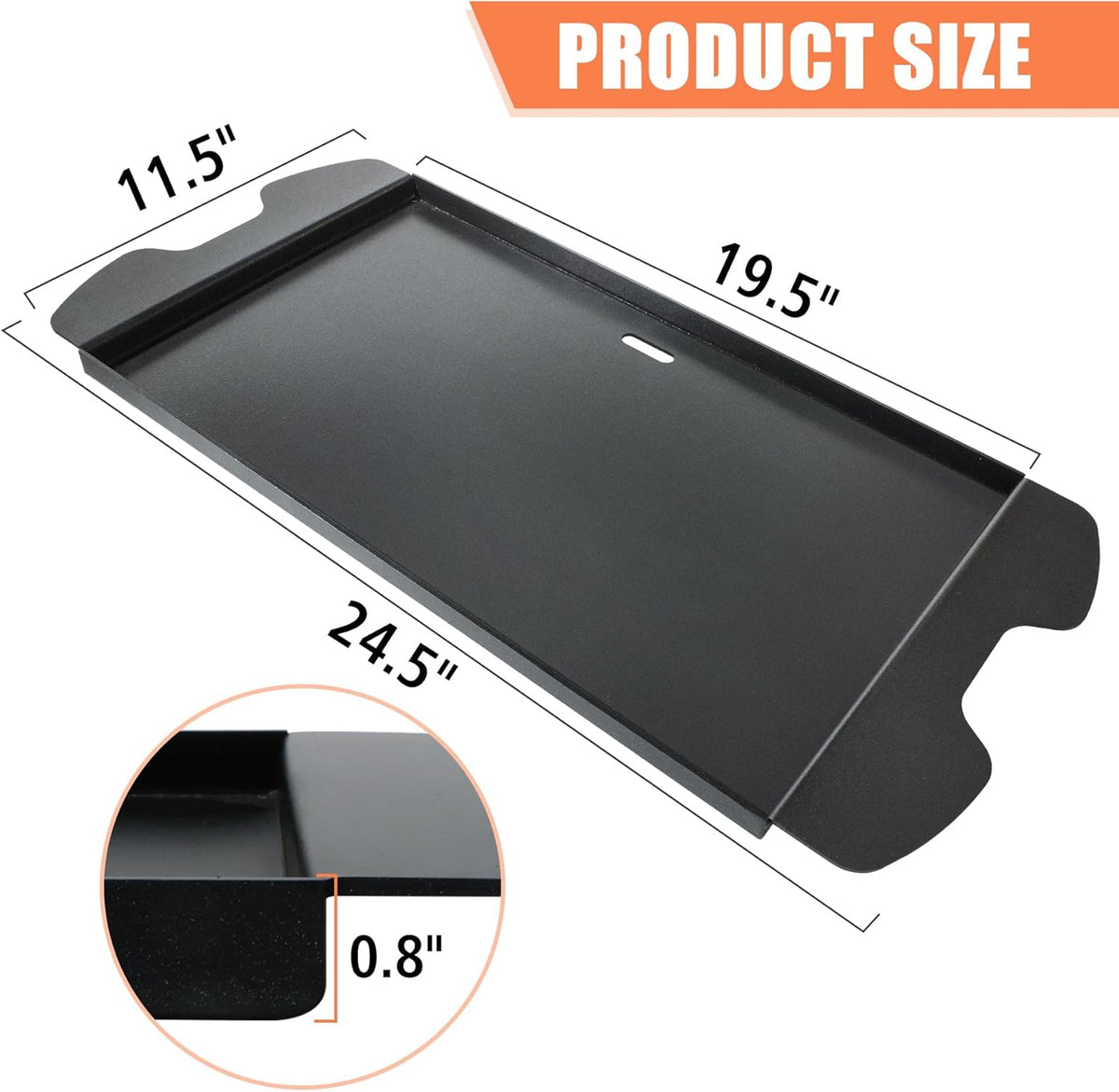9010001 Griddle KEESHA Upgrade Nonstick Griddle for Weber 9010001 9013001 Traveler Portable Gas Grill