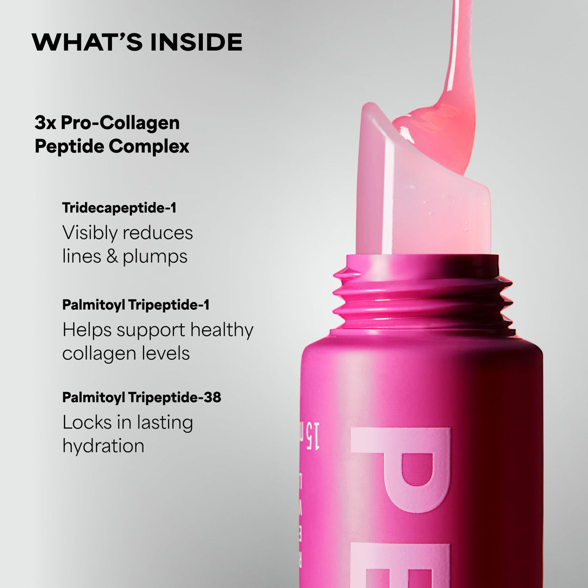 Paula's Choice Pro-Collagen Peptide Gloss Lip Balm, Sheer Pink, 0.5 Fl Oz