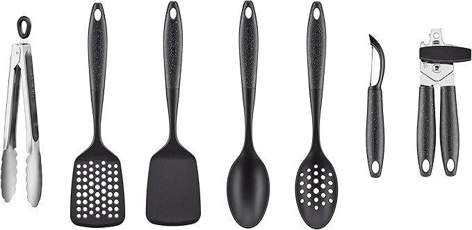 Cuisinart CTG-00-7OTS 7Pc Oceanware Tool and Gadget Set,Black