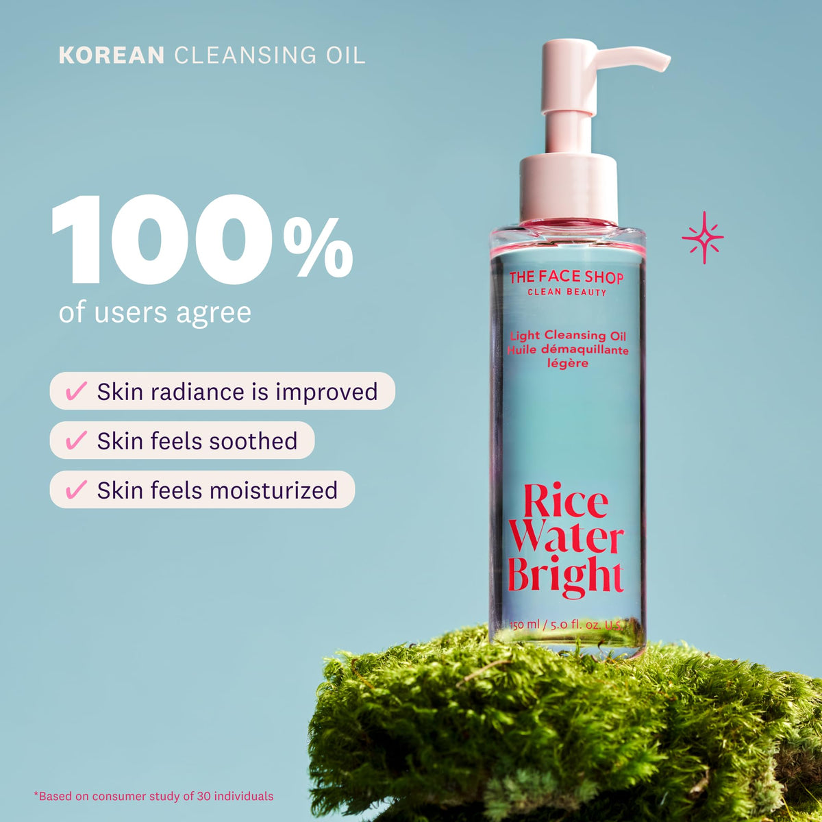 THE FACE SHOP Rice Water Bright Double Cleansing Duo Set