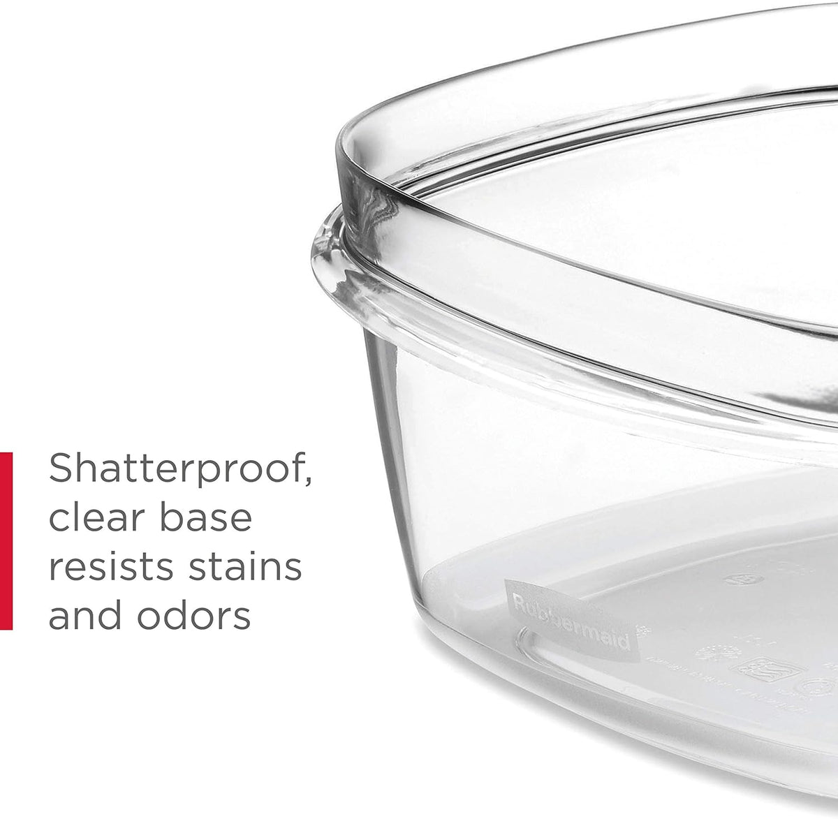 Rubbermaid 28-Piece Clear/Grey Food Storage Containers, Premium Snap Bases, and Various Size Lids, Perfect for Meal Prep, Leftovers, and Dishwasher Safe