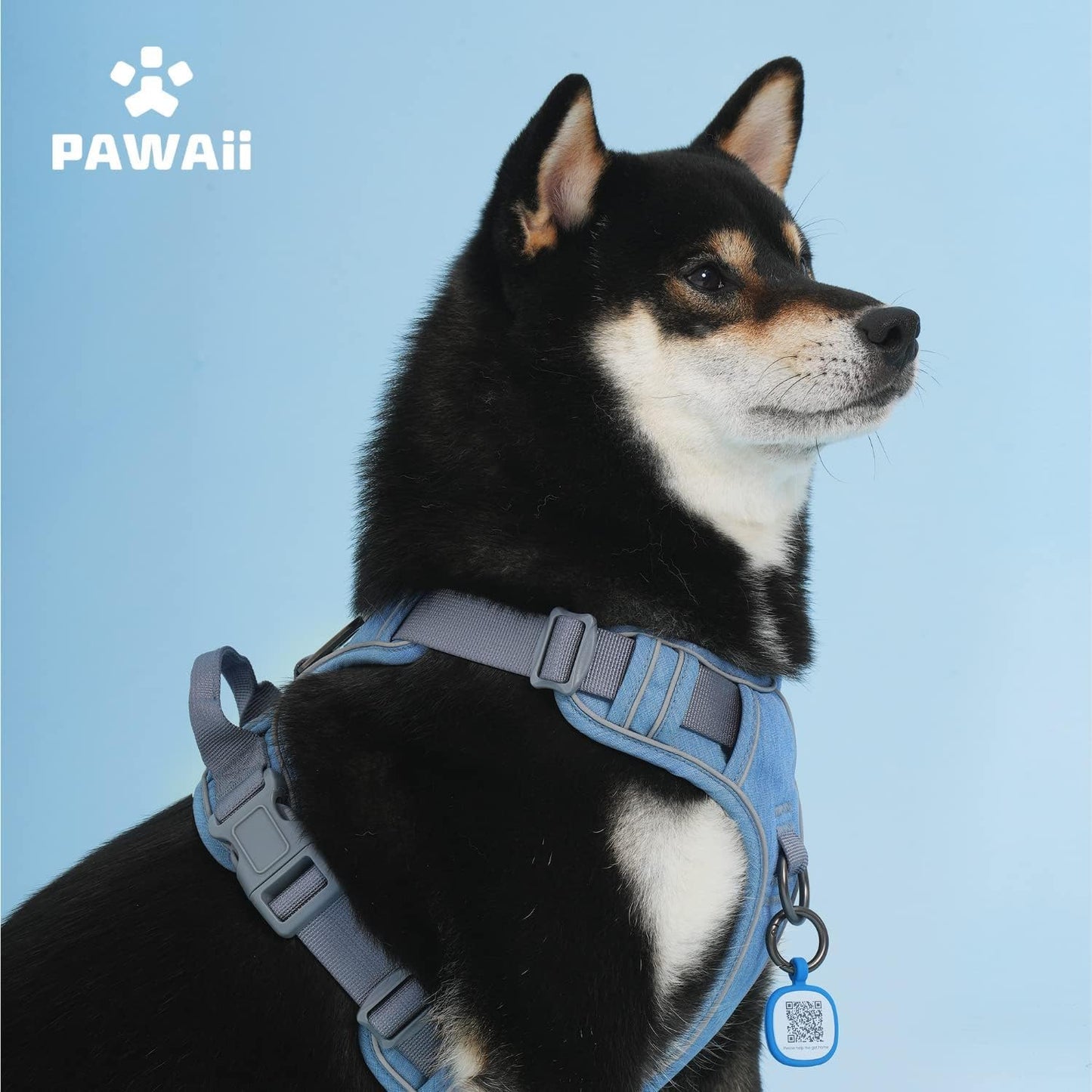 Pawaii No Pull Dog Harness with Pet ID Tag, Reflective Vest