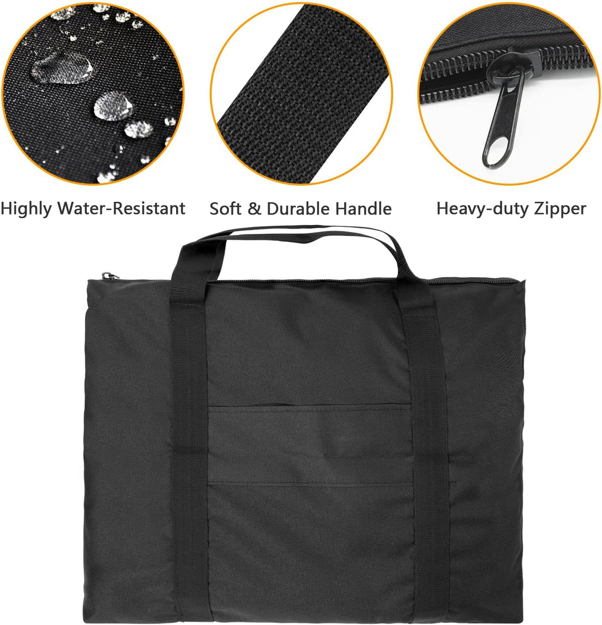 Heavy Duty Steel Griddle for Camp Chef 14" Stove Cooking Systems, Carbon Steel Flat Top with Carry Bag for Camp Chef 1-Burner Griddle Outdoor Cooking Equipment 14" x 16"