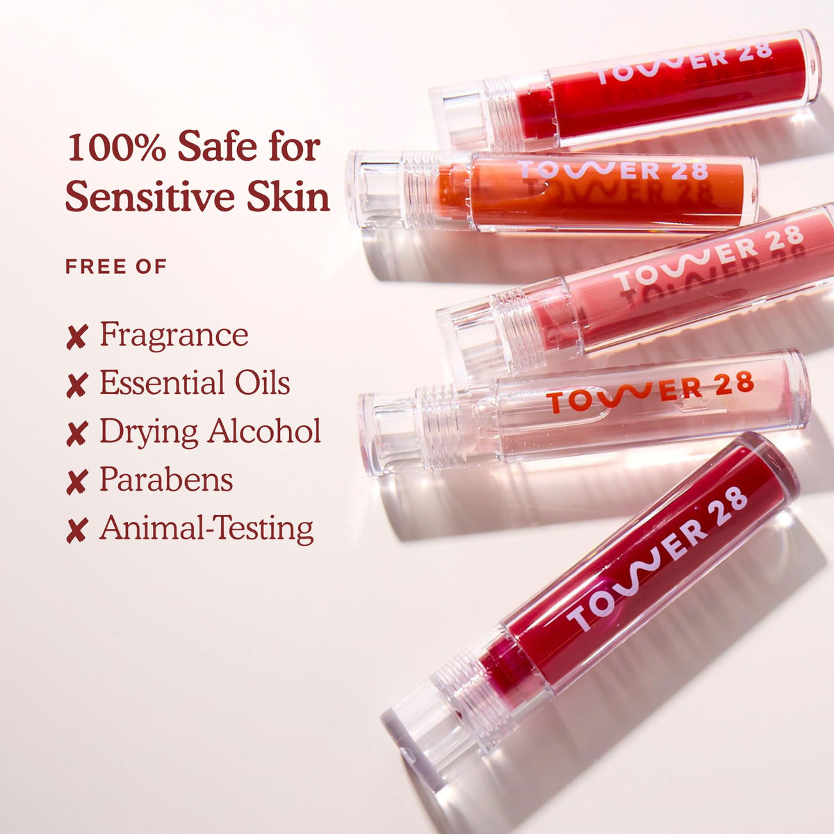 Tower 28 ShineOn Lip Gloss Jelly, Pistachio (0.13 oz)
