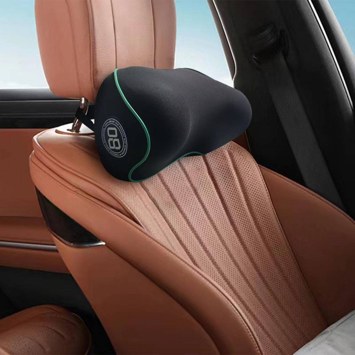 Really Soft Car Headrest Pillow, Neck Pillow for Car with Adjustable Strap