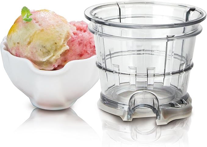 Kuvings Whole Slow Juicer B6000S - Higher Nutrients and Vitamins, BPA-Free Components, Easy to Clean, Ultra Efficient 240W, 60RPMs, Includes Blank Strainer-Silver 17.5" X 10.06" X 14"
