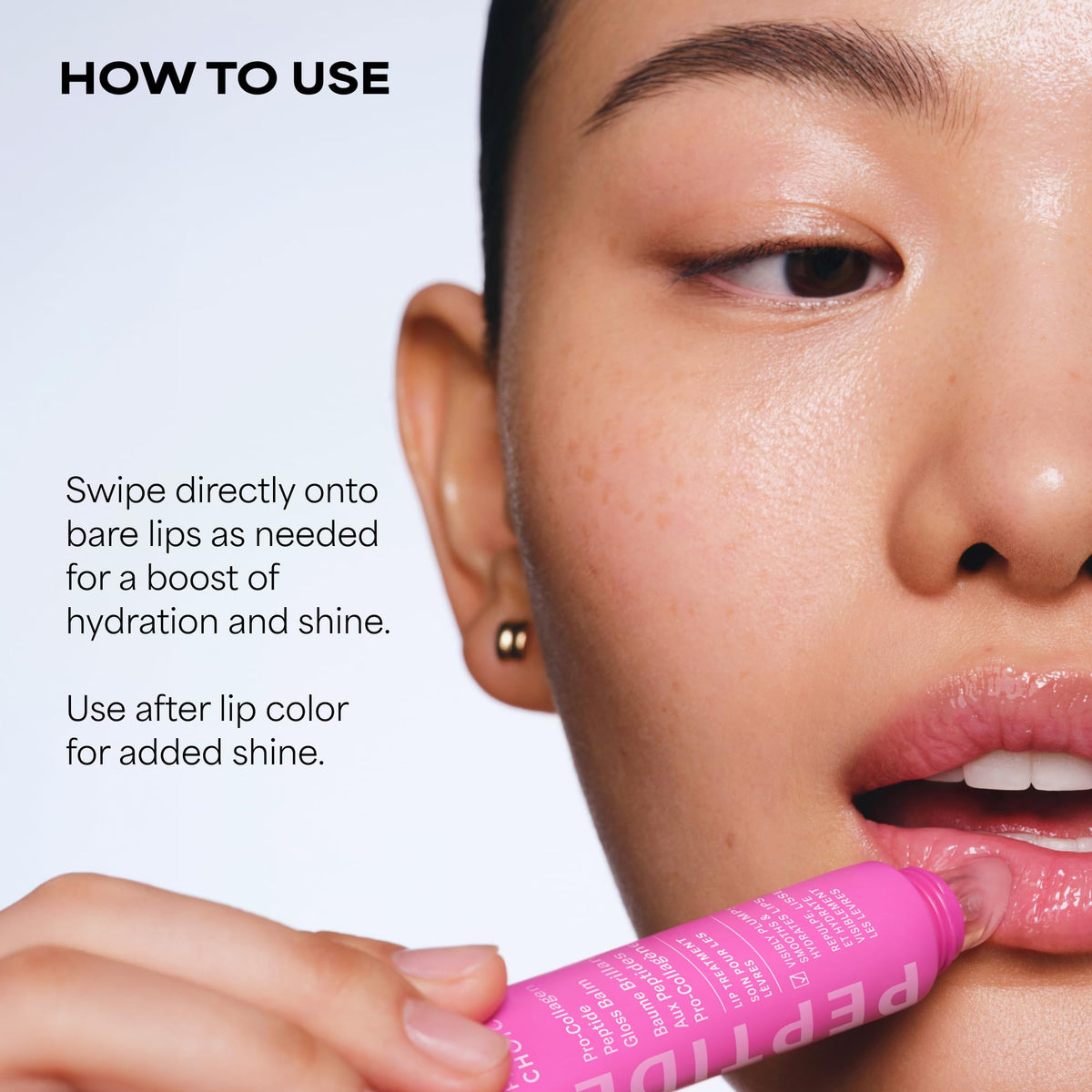 Paula's Choice Pro-Collagen Peptide Gloss Lip Balm, Sheer Pink, 0.5 Fl Oz