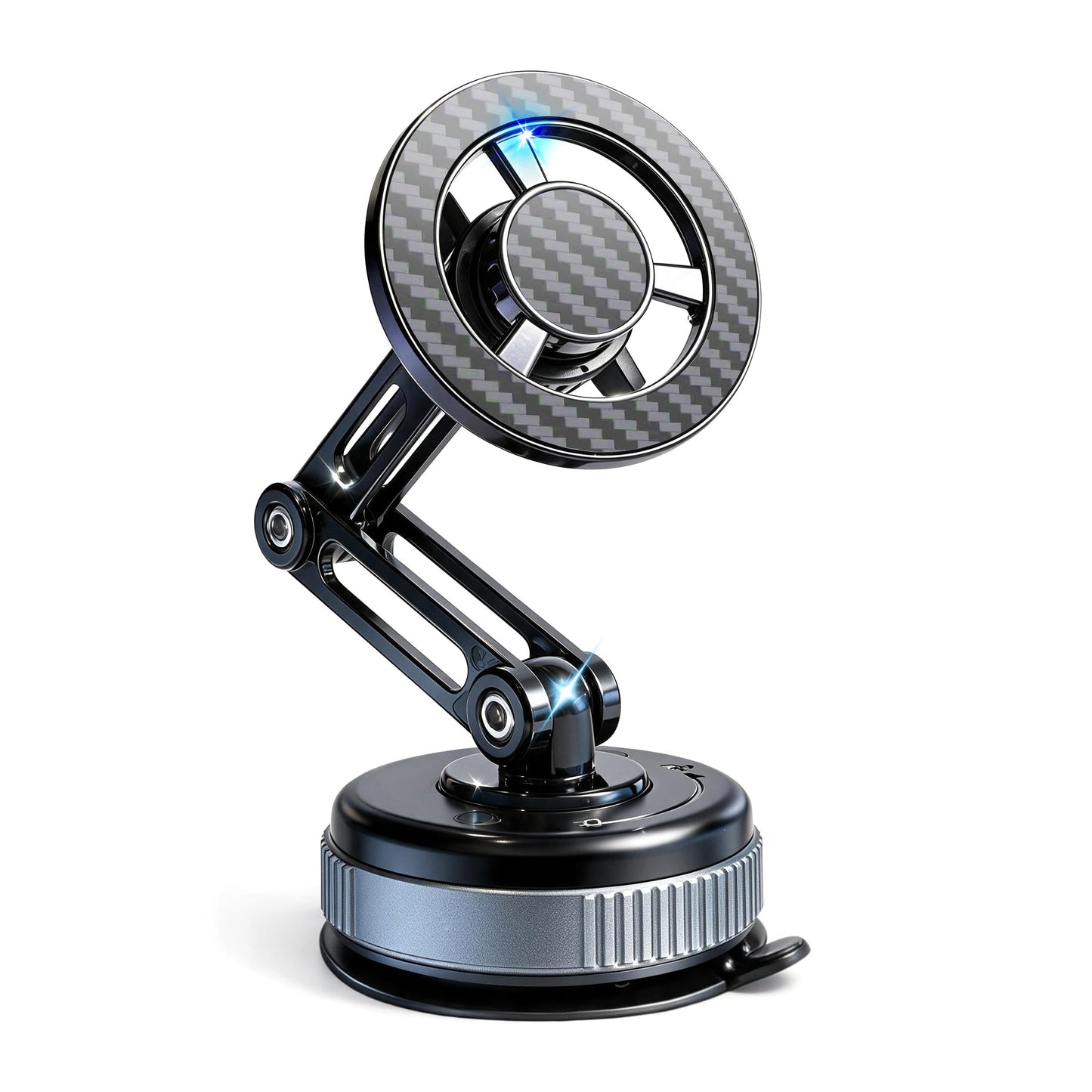 Car Phone Holder for Magsafe, Suction Car Phone Mount, 360° Adjustable