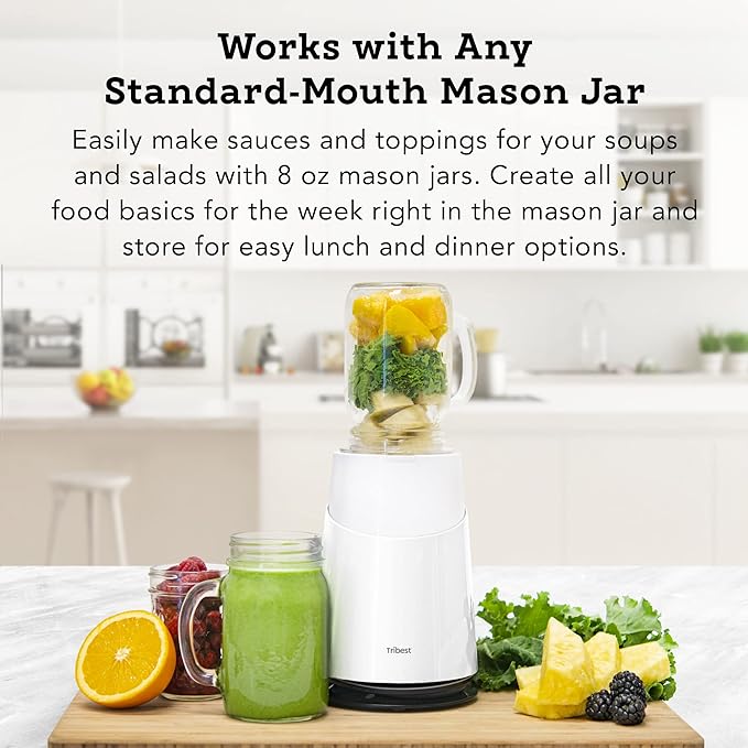 Mason Jar Ready Personal Blender 2 Family Pack
