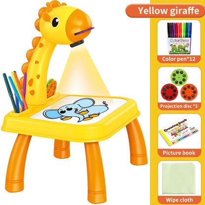 Giraffe Projection Painting Table (Big Size)