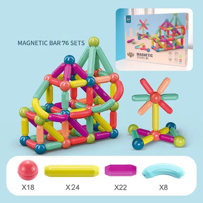 Magnetic Sticks Building Blocks | Early Learning Toy