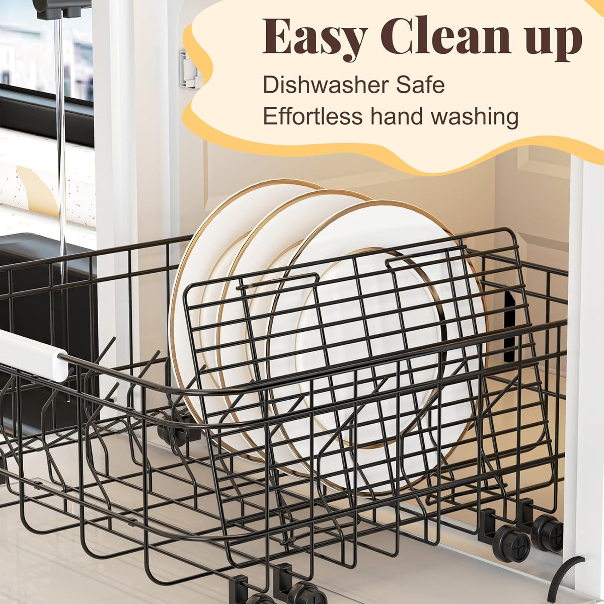 Cooling Racks for Cooking and Baking - 3 Tier Stackable Grid Wire Baking Rack for Oven Cooking, Baking, Grilling, Roasting -Dishwasher Safe Bacon Rack