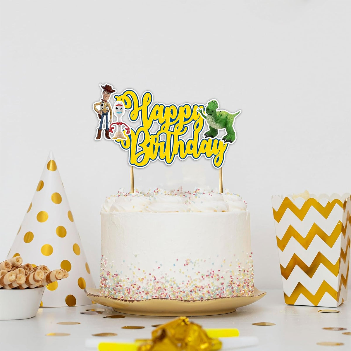 Seyal® Toy stry Happy Birthday Cake Topper