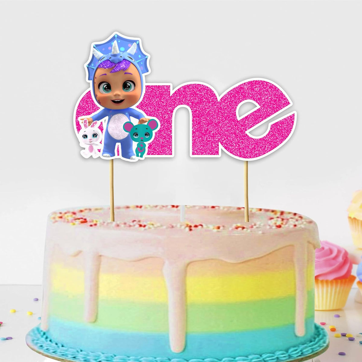 Seyal® Cri Babes One Cake Topper