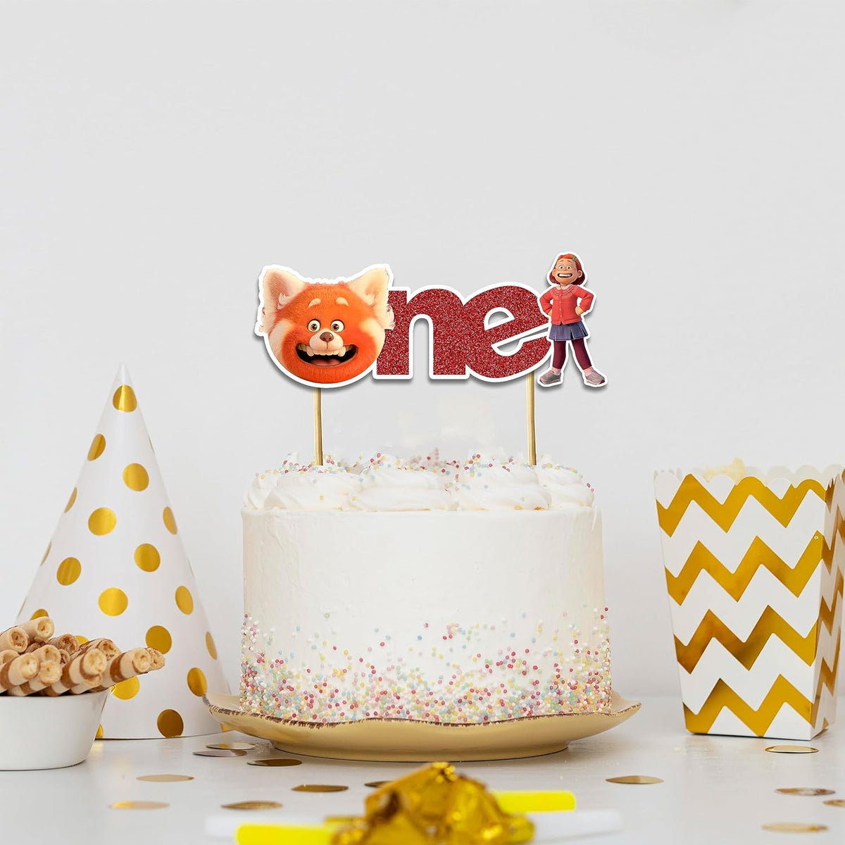Seyal® Trning Red One Cake Topper