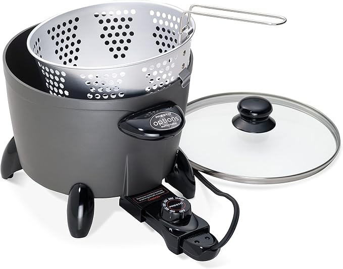 Presto 06003 Options Electric Multi-Cooker, Steamer