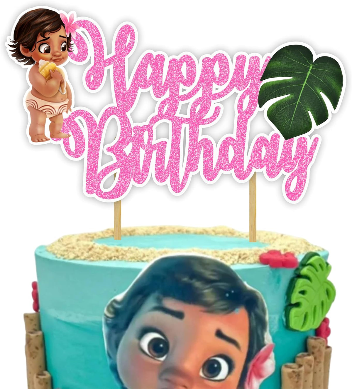 Seyal® Bby Mna Happy Birthday Topper