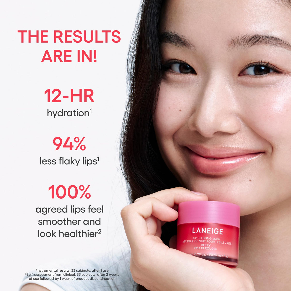 LANEIGE Lip Sleeping Mask: Hydrating & Nourishing Korean Overnight Lip Treatment Mask with Shea Butter, Vitamin C & Murumuru, Antioxidants For Flaky, Dry Lips | Korean Skin Care, Sweet Candy