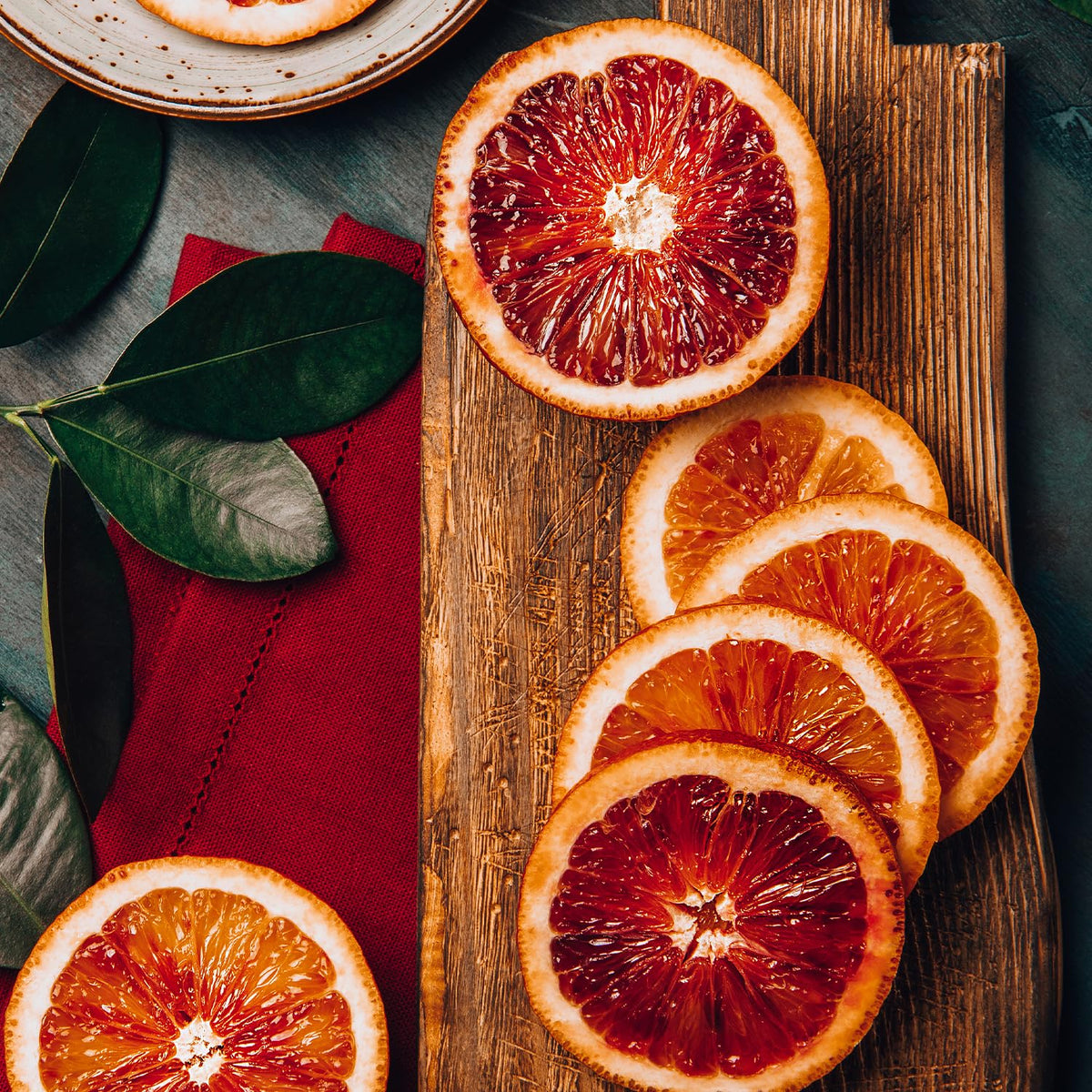 Dehydrated Blood Orange Slices For Cocktails8.8oz/250g, Dried Blood Orange Slices, Premium Healthy Snack, No Added Sugar | Perfect for Tea, Baking (8.8 oz)