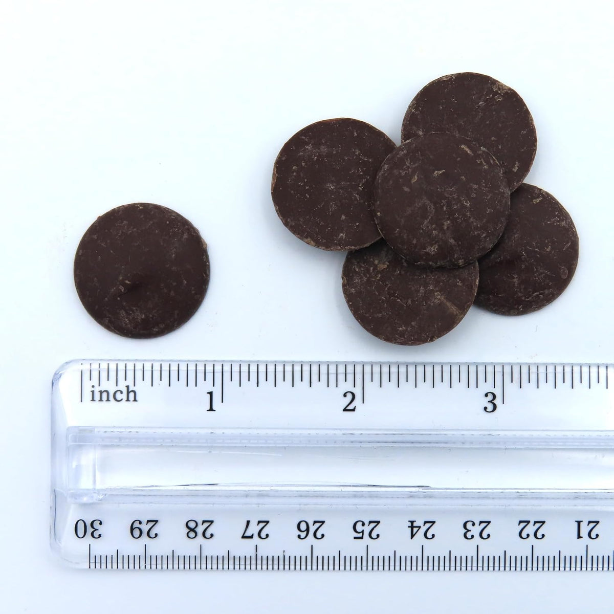 MERCKENS Coating Wafers, Dark Melting Chocolate, Cocoa Dark, 2 Pound Package